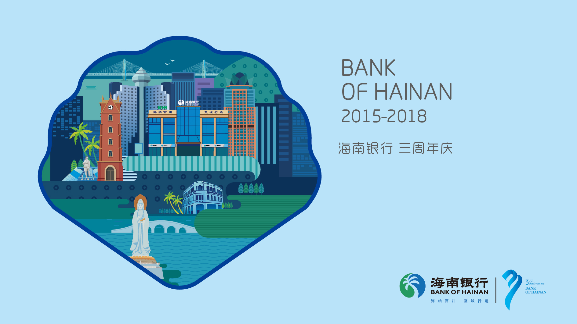 贵州海南银行品牌形象宣传设计